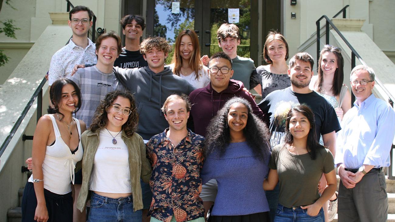 Spring 2024 Philosophy of Law class with Professor Michael Green