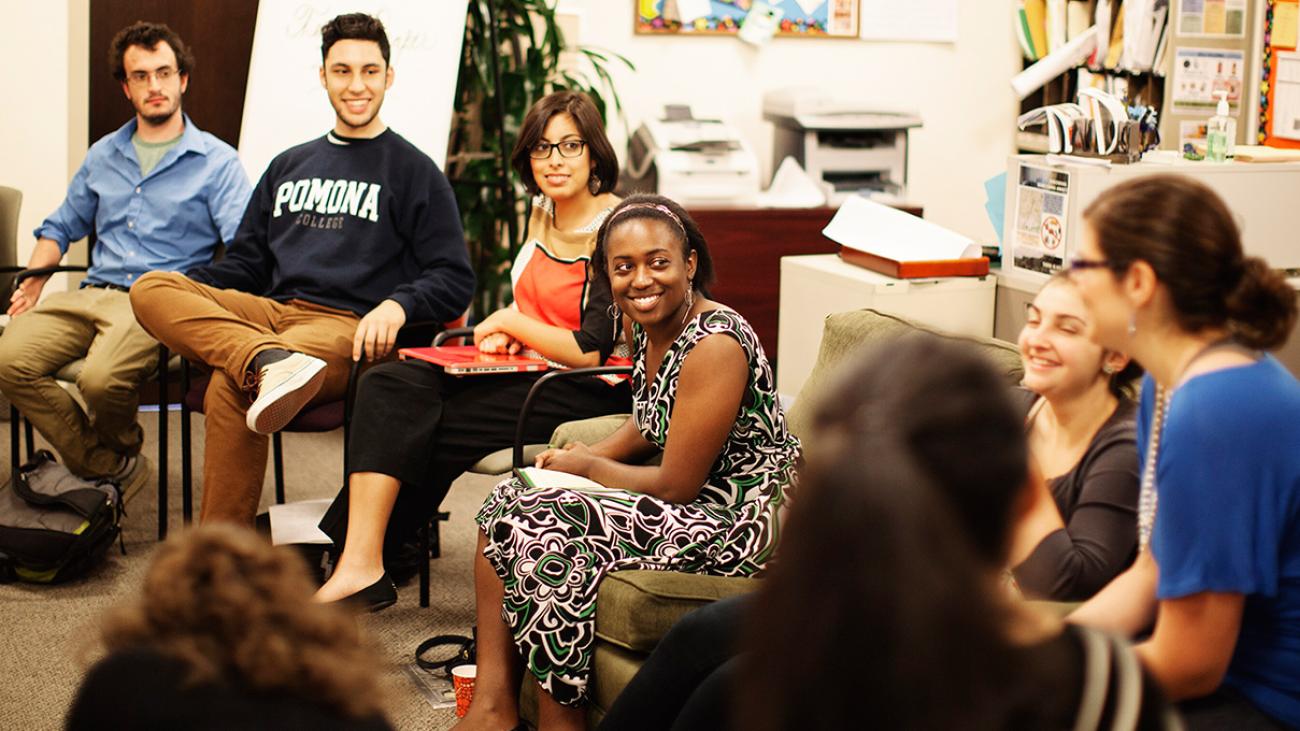 Students at the Draper Center for Community Partnerships